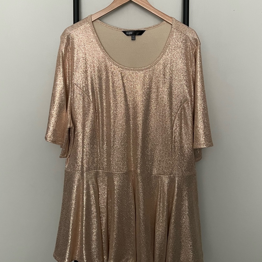 LLR Elegant Emma Peplum Top